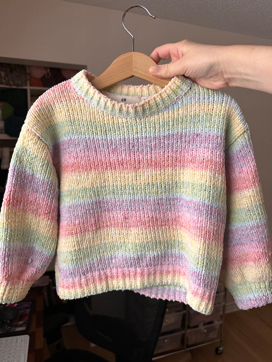 PRELOVED 2T Multicoloured Knit Sweater