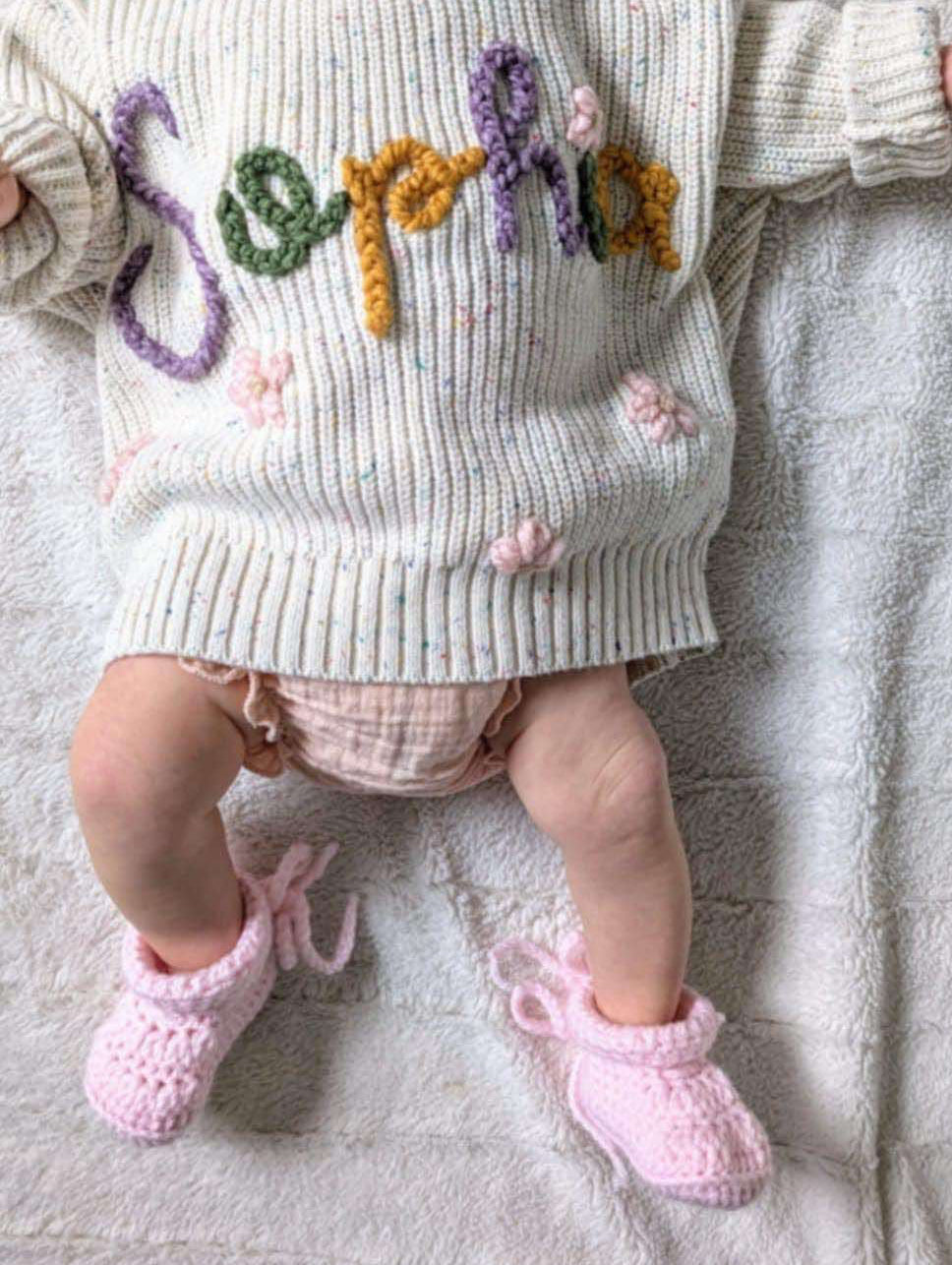 Crochet Baby Booties