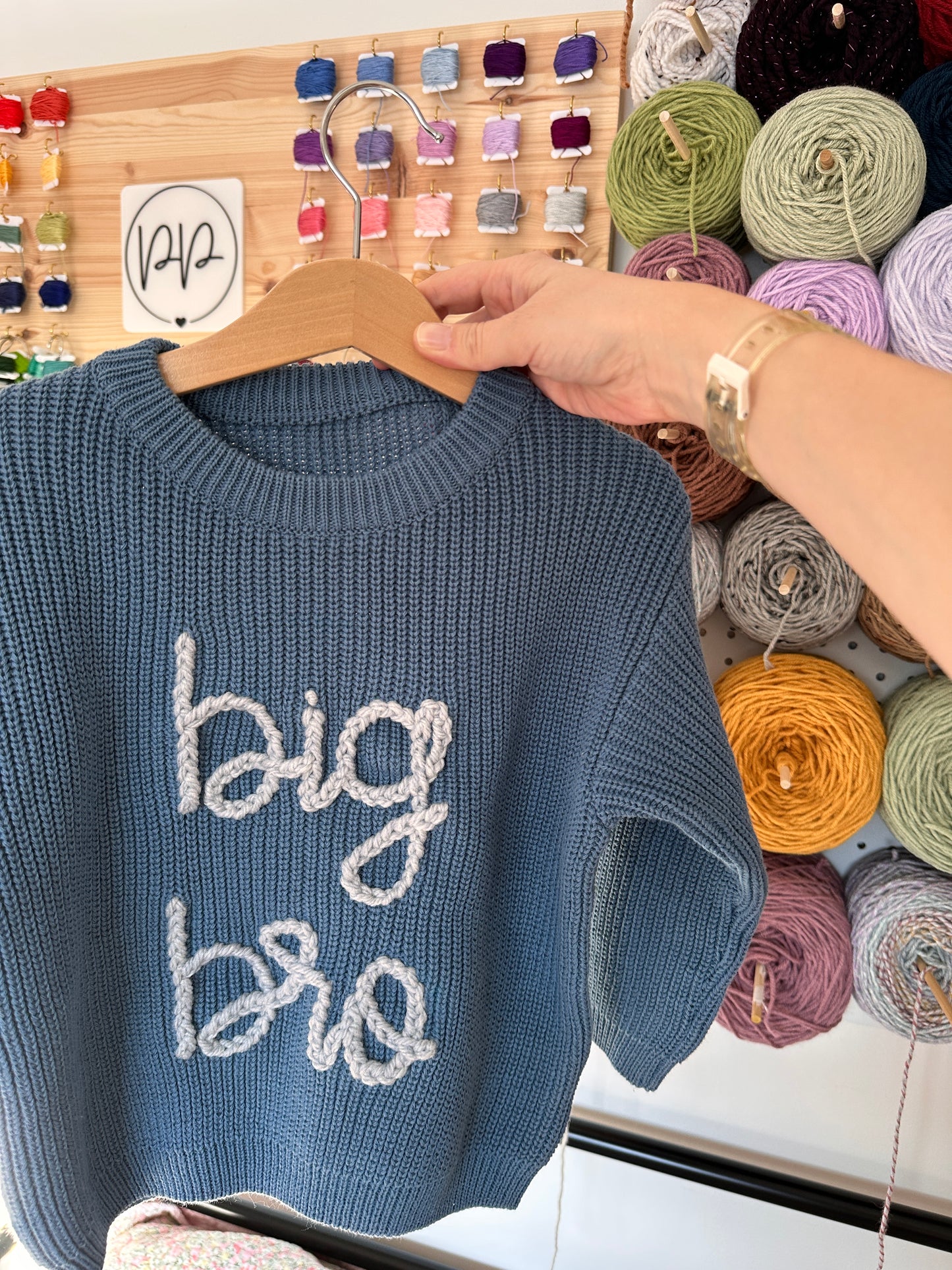 DENIM Knit Sweater