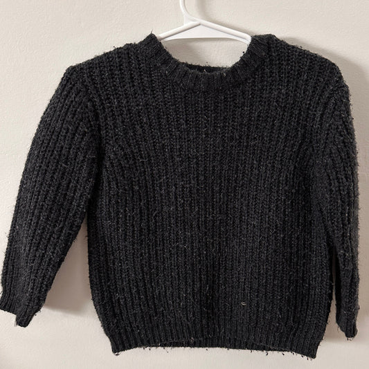 PRELOVED 9 - 12M Dark Grey Knit Sweater