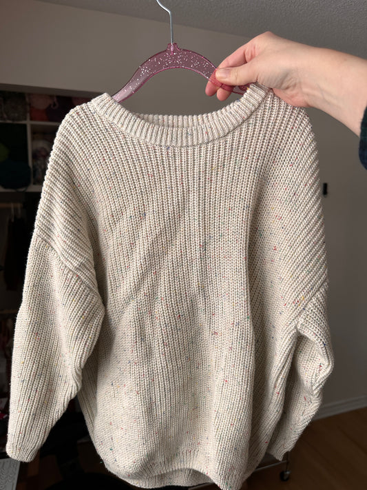 PRELOVED 4T Confetti Knit Sweater