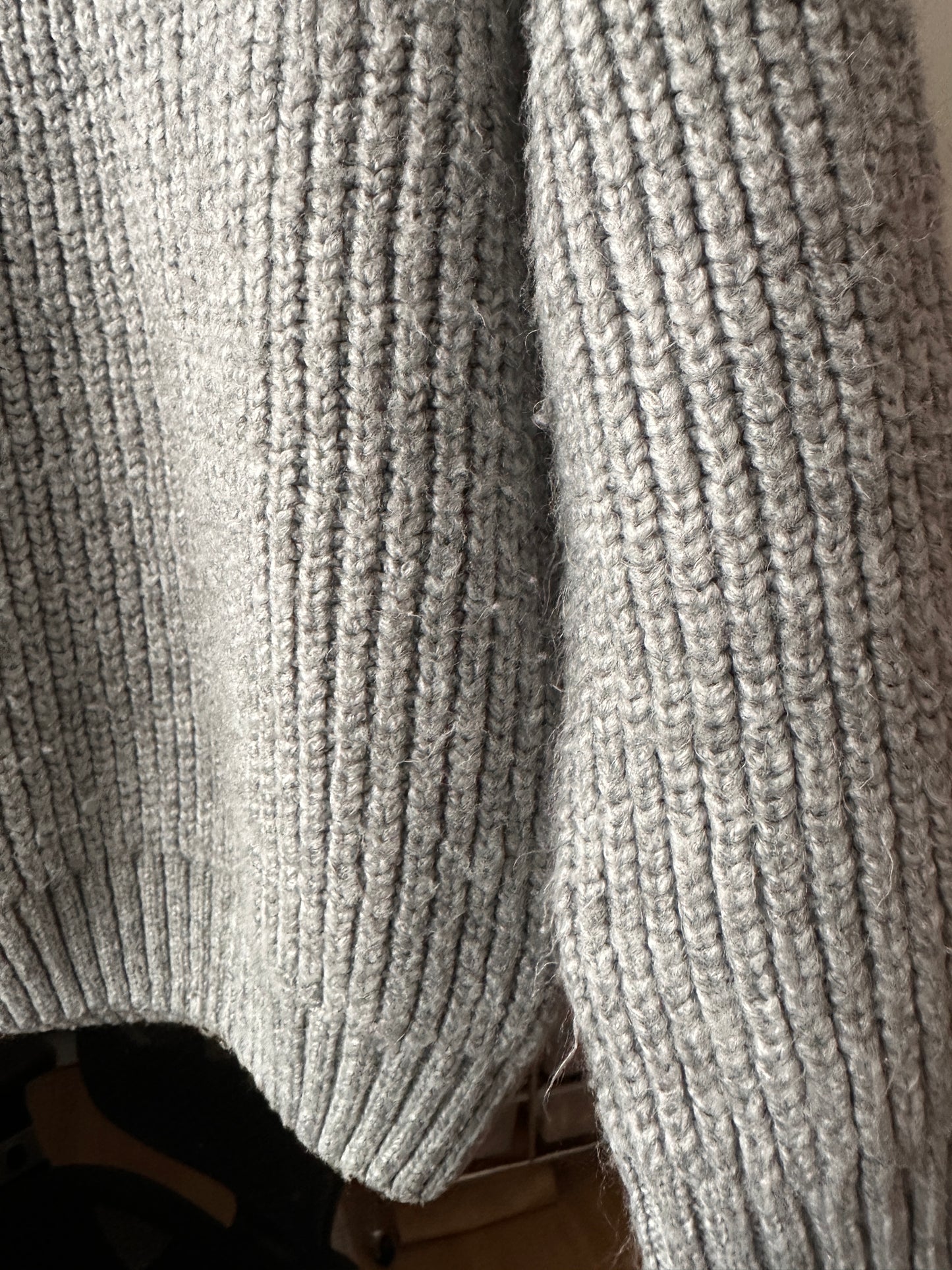 PRELOVED 3-4T Grey Knit Sweater