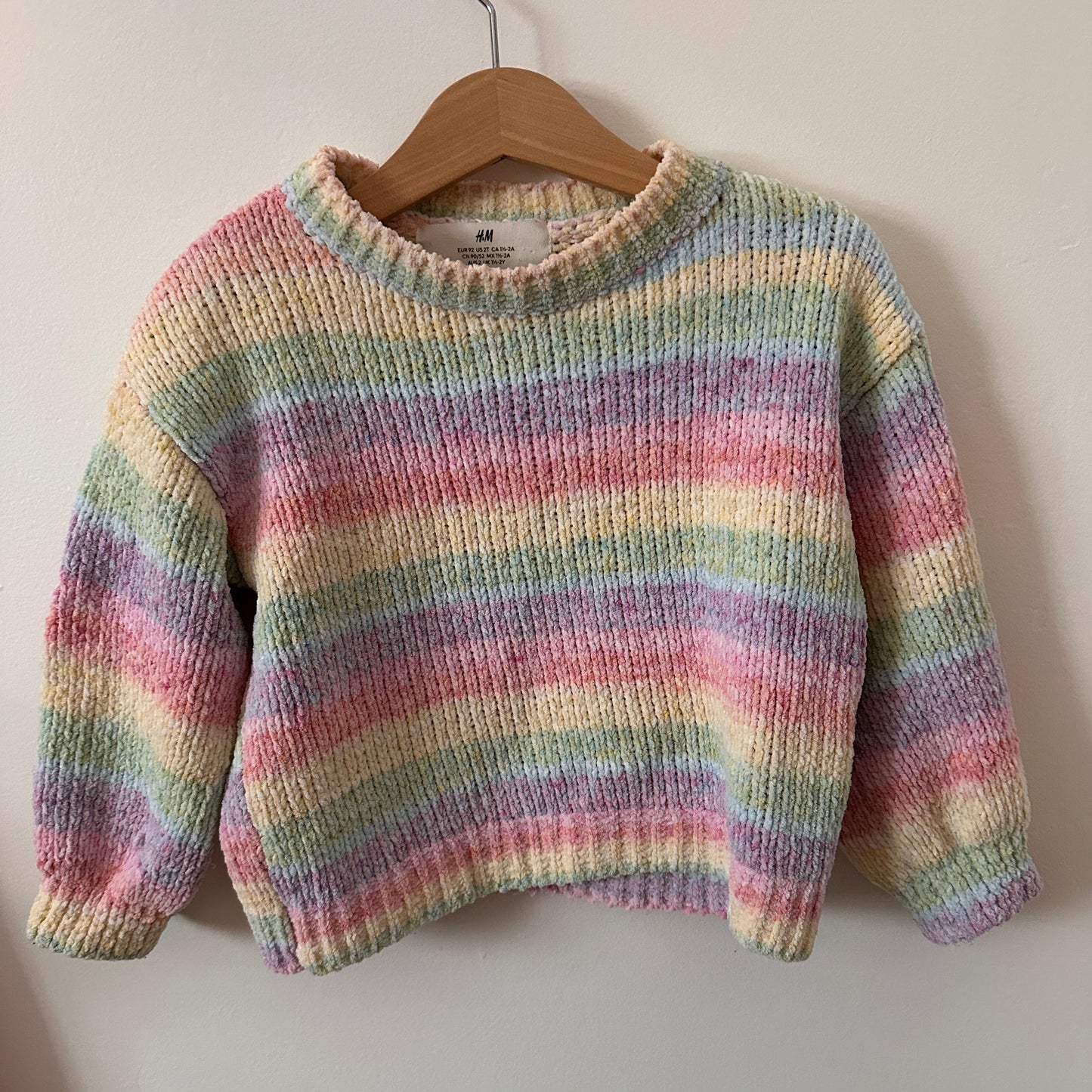 PRELOVED 2T Multicoloured Knit Sweater