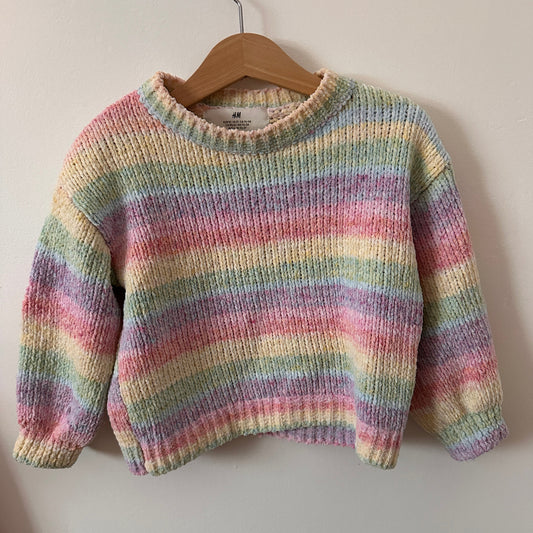 PRELOVED 2T Multicoloured Knit Sweater