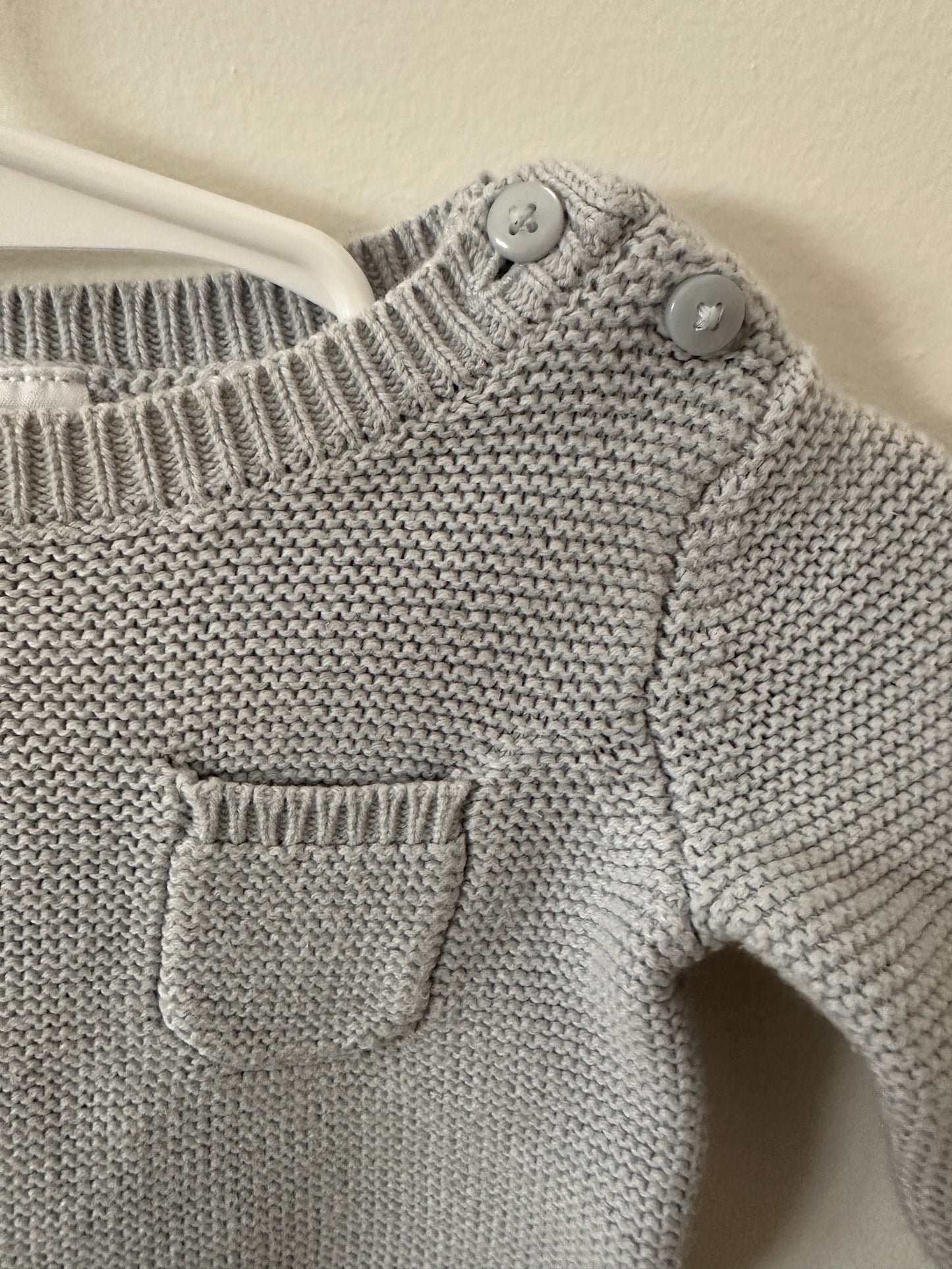 PRELOVED 3M Grey Knit Sweater