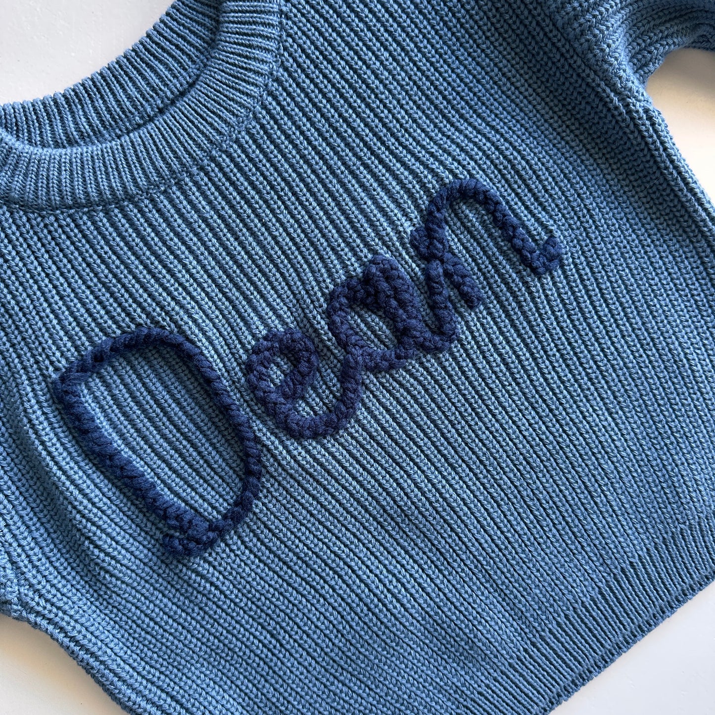 DENIM Knit Sweater