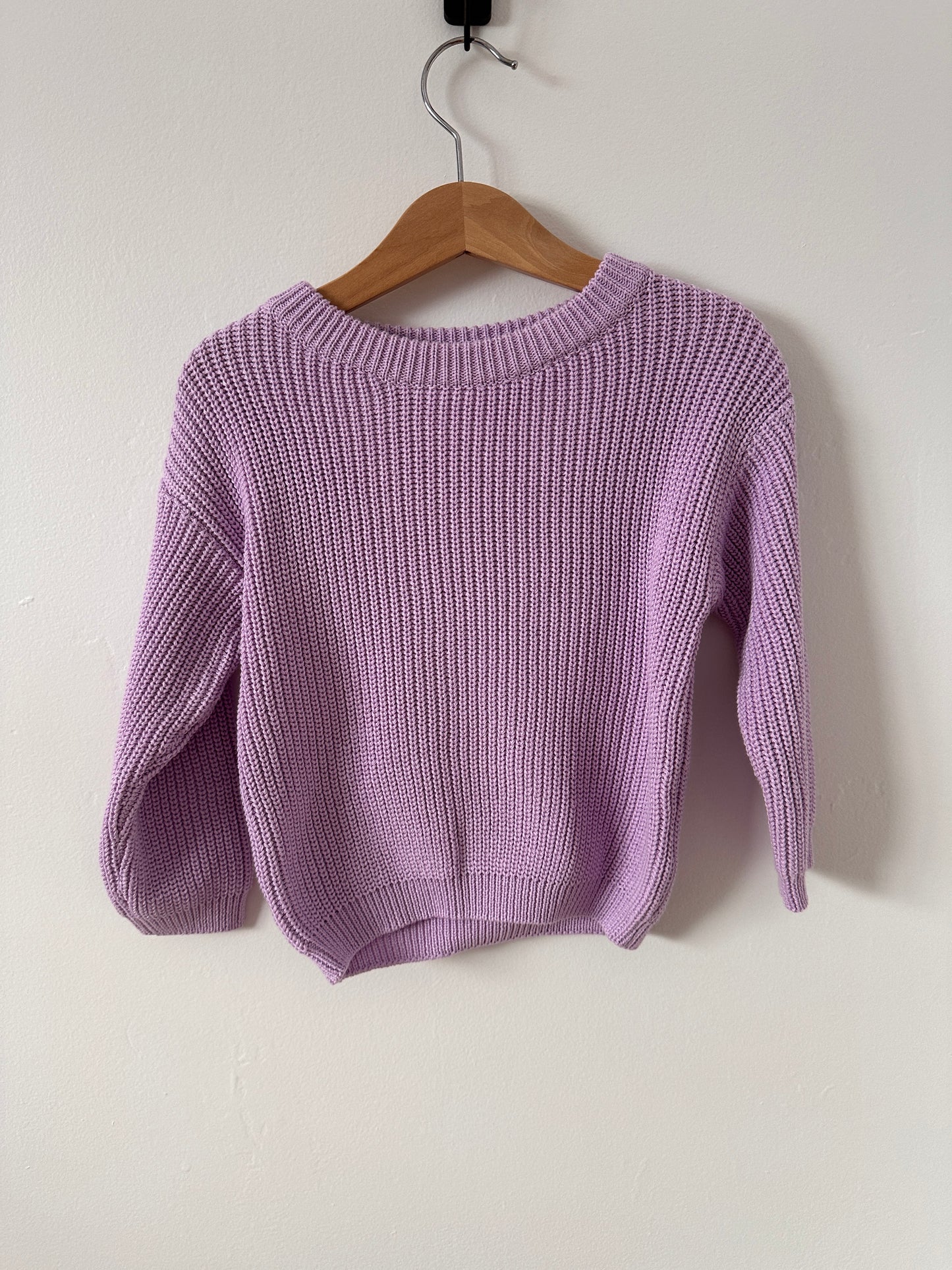 PURPLE Knit Sweater