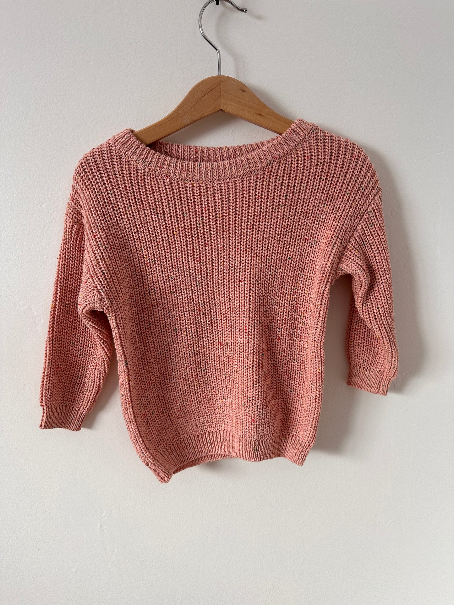 PINK CONFETTI Knit Sweater