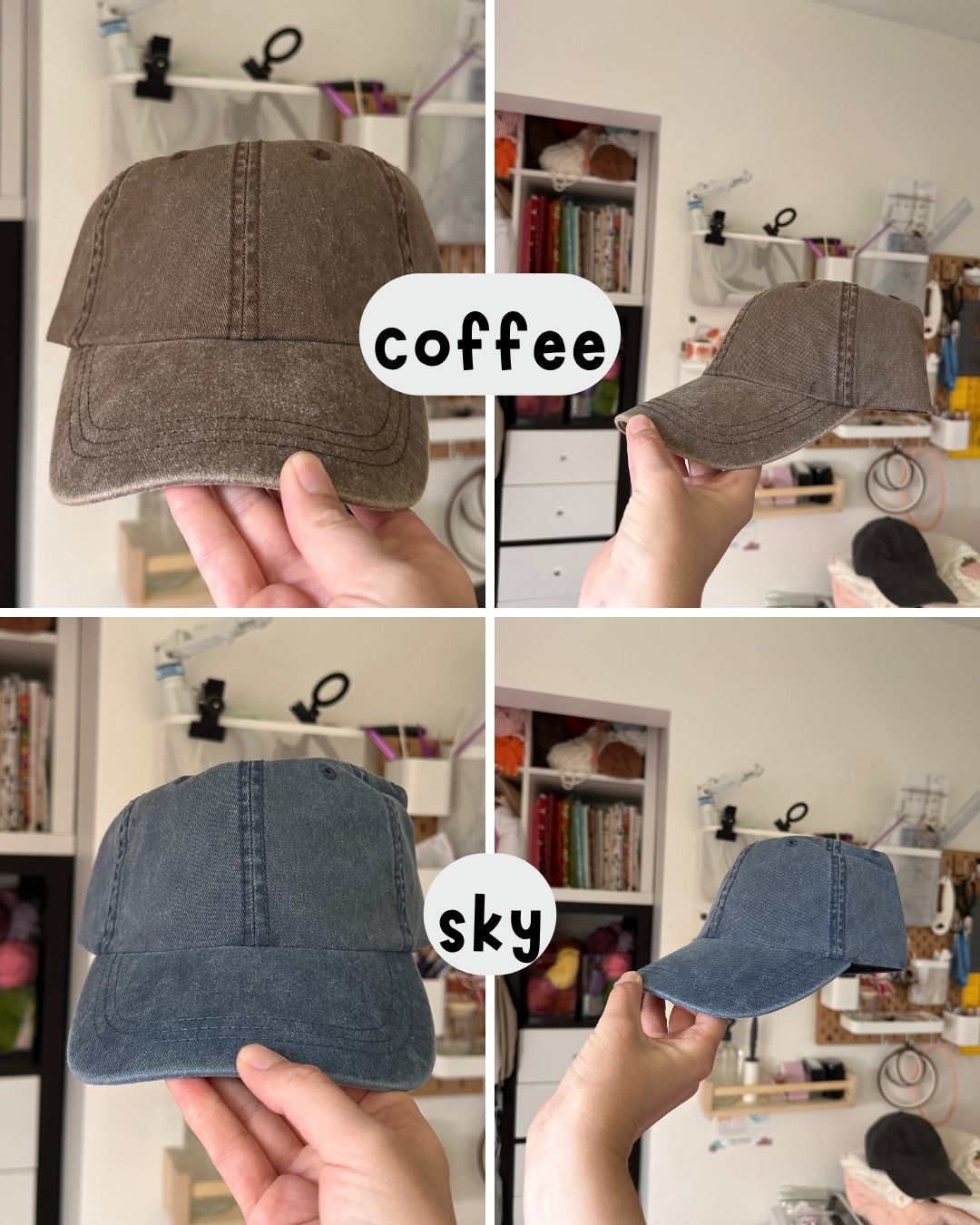 Sunny Bouquet Hand Embroidered Floral Dad Hat