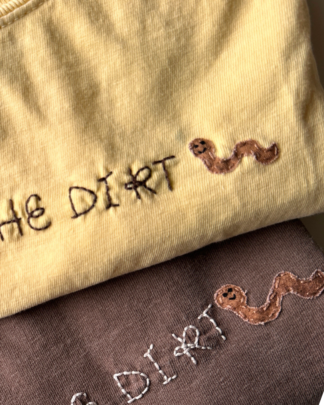 Play in the Dirt Hand Embroidered T-Shirt (youth)