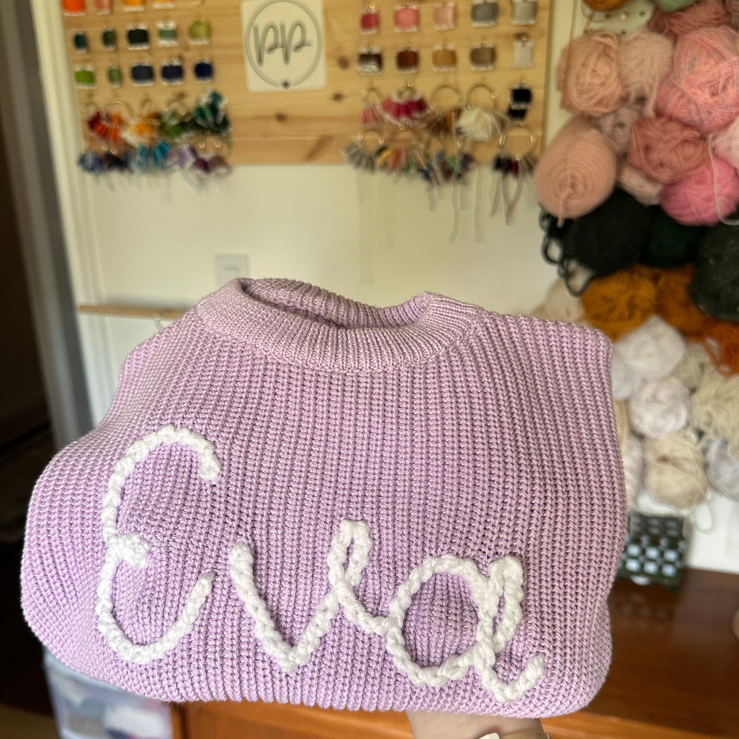 PURPLE Knit Sweater